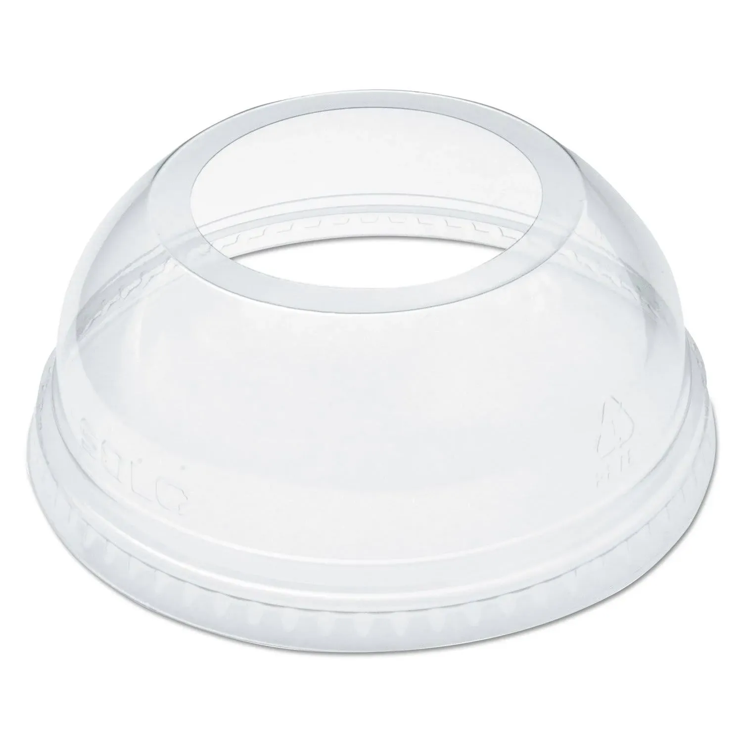 Dart Open-Top Dome Lid for 16-24 oz Plastic Cups