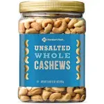 Member's Mark Unsalted Whole Cashews, 33 oz.