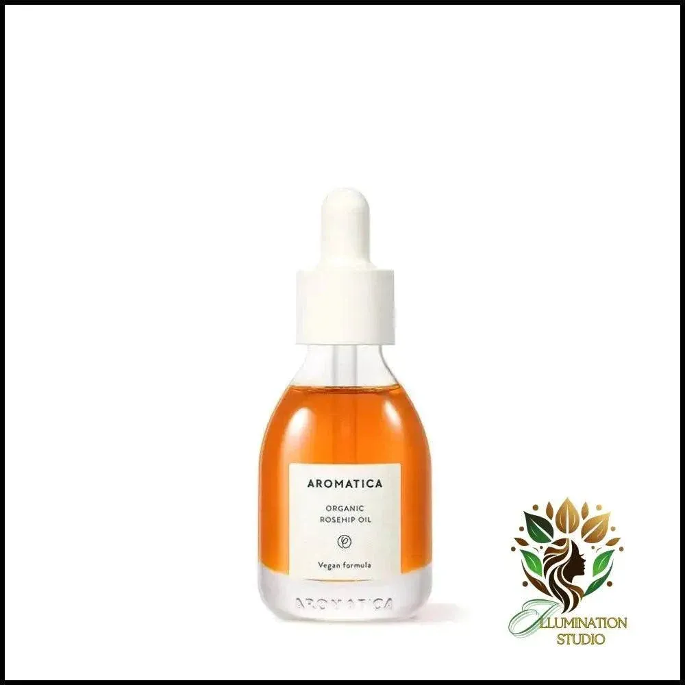 AROMATICA Organic Rosehip Oil 30ml, Ecocert Certified, 100% Natural and Organic.