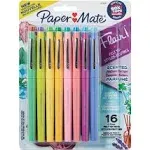 Paper Mate Flair Scented Felt Tip Pens, Assorted Nature Escape Scents and Colors, Medium Point (0.7mm), 16 Count