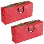 Set of 2 Christmas Tree Storage Bags Fits 9-Foot Artificial Tree Each - Modern - Holiday Storage - by Trademark Global | Houzz