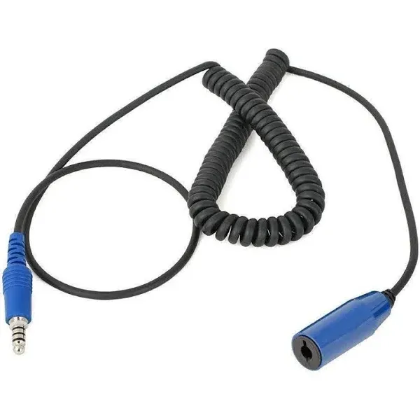 Rugged Radios Offroad Headset or Helmet Extension Coil Cable