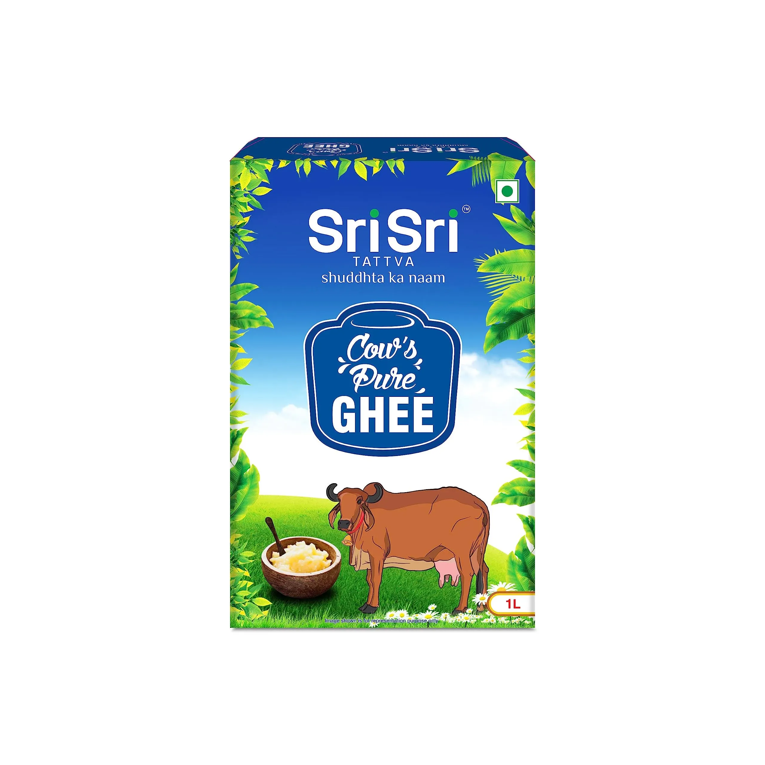 Sri Sri Tattva Cow Ghee Pure Cow Ghee for Better Digestion and Immunity US