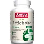 Jarrow Formulas Artichoke 500 mg, Dietary Supplement for Liver Health and Digestion Support, 180 Veggie Capsules, 180 Day Supply