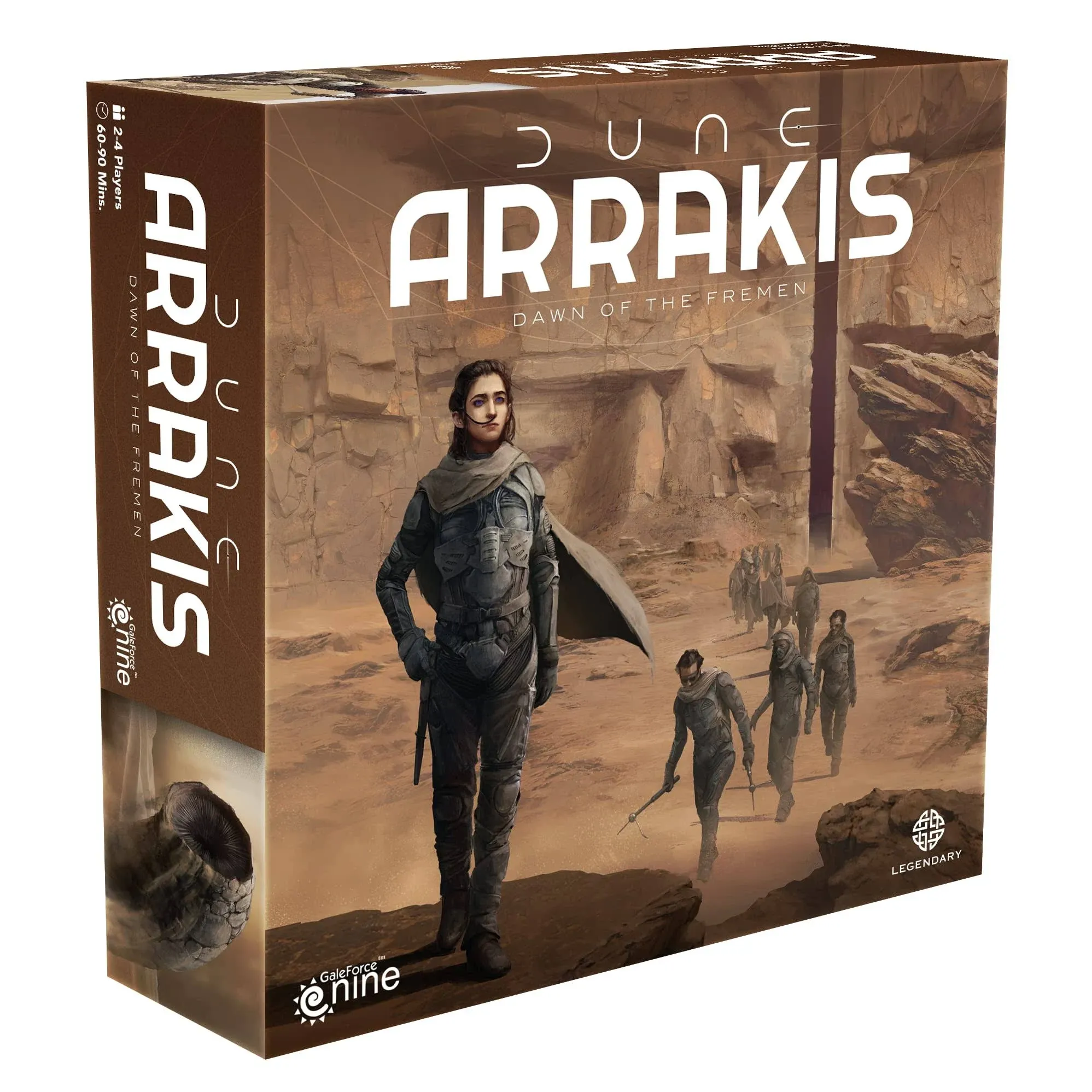 DUNE Arrakis Dawn of the Fremen Board Game Gale Fore Nine New