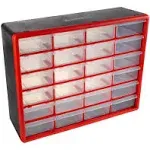 24 Drawer Storage Cabinet- Plastic Organizer NEW US