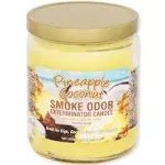 Smoke Odor Exterminator Candle, Pineapple and Coconut - 13 oz