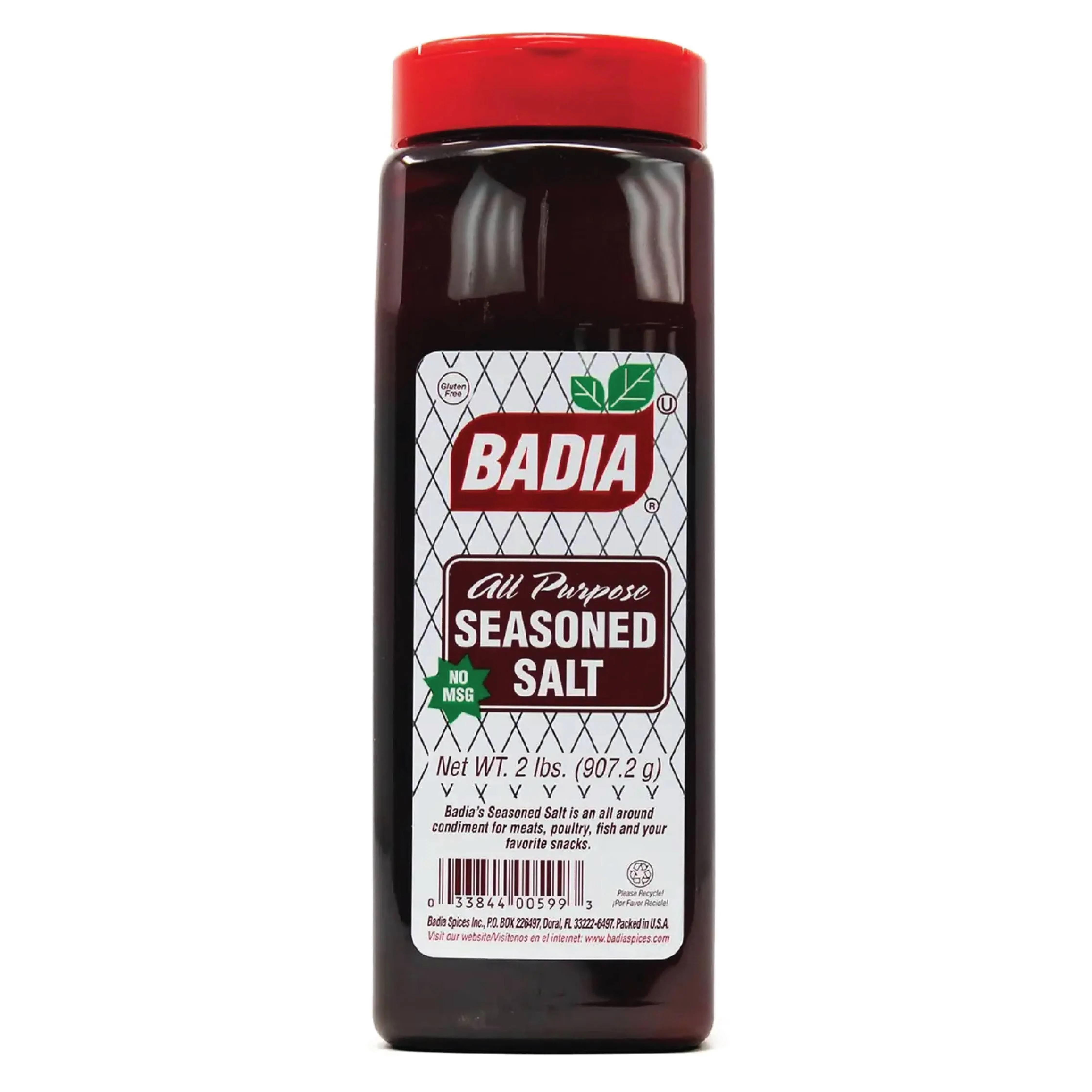 Badia Salt, All Purpose, Seasoned - 2 lbs (907.2 g)