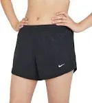 Nike Dri fit tempo running shorts black athletic exercise shorts