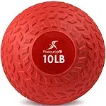 ProsourceFit Slam Medicine Balls 5, 10, 15, 20, 25, 30, 50lbs Smooth and Tread Textured Grip Dead Weight Balls for Strength and Conditioning Exercises, Cardio and Core Workouts