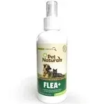 Pet Naturals Flea+ Spray For Dogs &amp; Cats (Repellent W/Natural Oils/protect Pets)