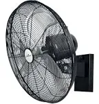 iLIVING 18" Outdoor Oscillating High Velocity Wall Fan with 18-Inch, Black