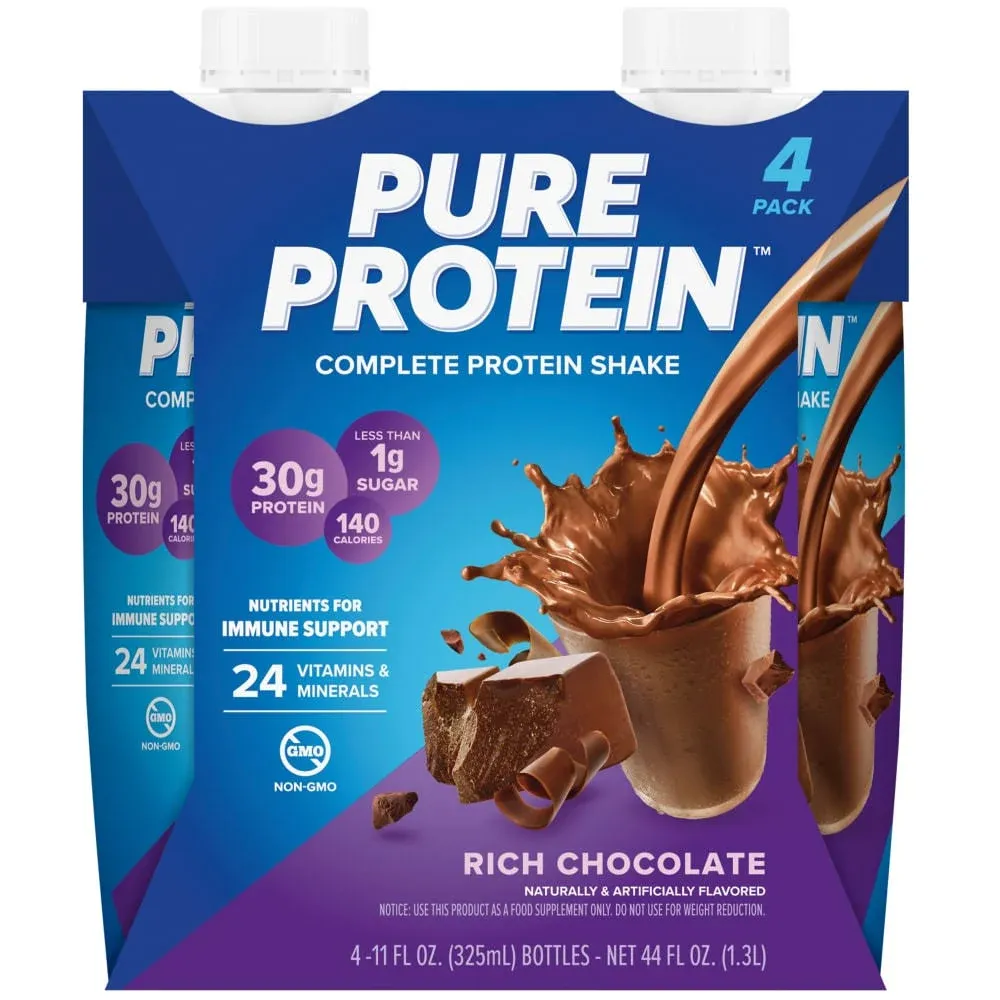 Pure Protein Complete Protein Shake Rich Chocolate