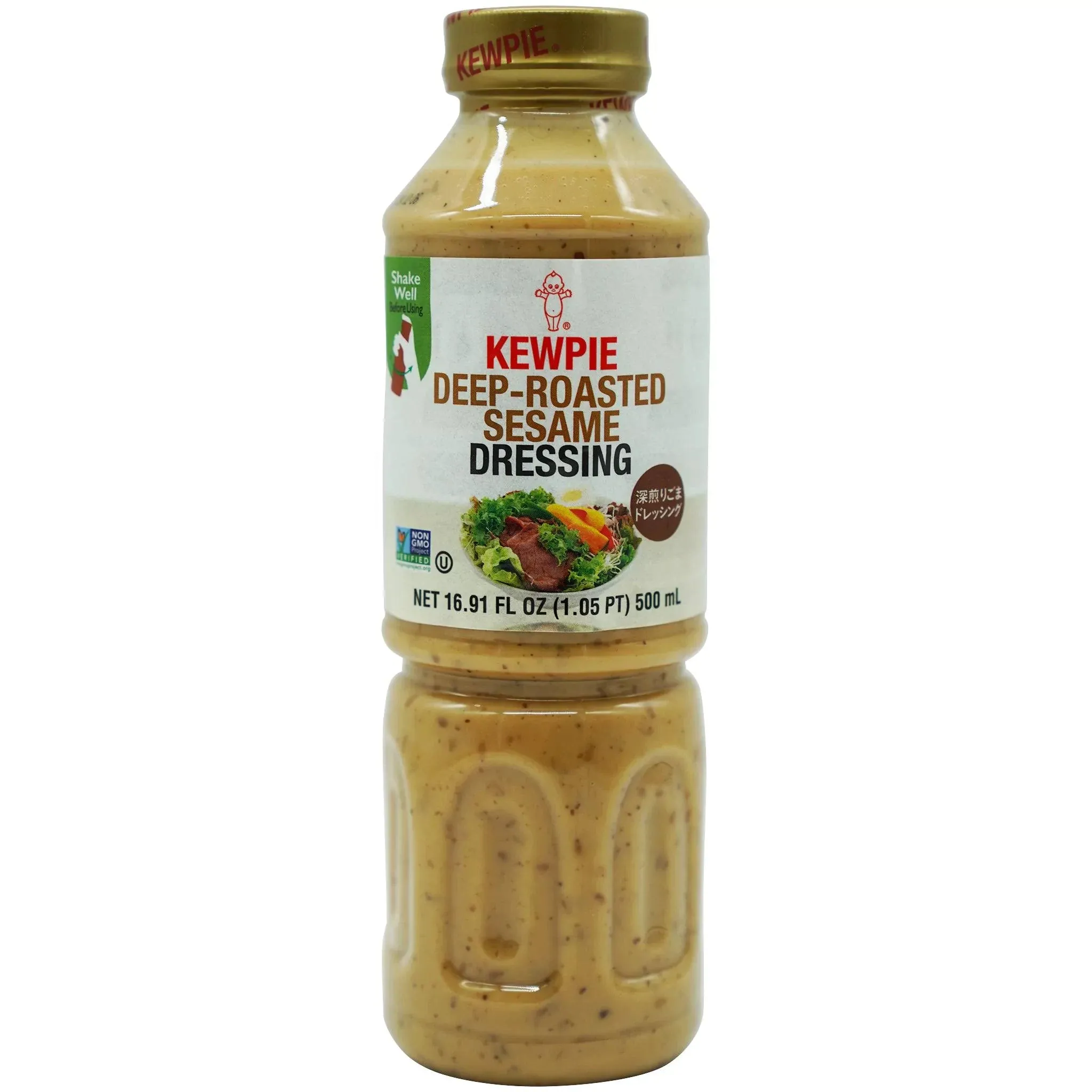 Kewpie Deep Roasted Sesame Dressing, 64 Ounce