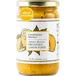 Casablanca Market Preserved Lemon Puree All Natural Beldi Moroccan Preserved Lemon Paste Gluten Free Non GMO Vegan Plant Based - No Preservatives or Added Sugars (eBook Included)