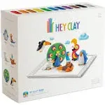 Hey Clay Birds - Colorful Kids Modeling Air-Dry Clay, 18 Cans Fun App