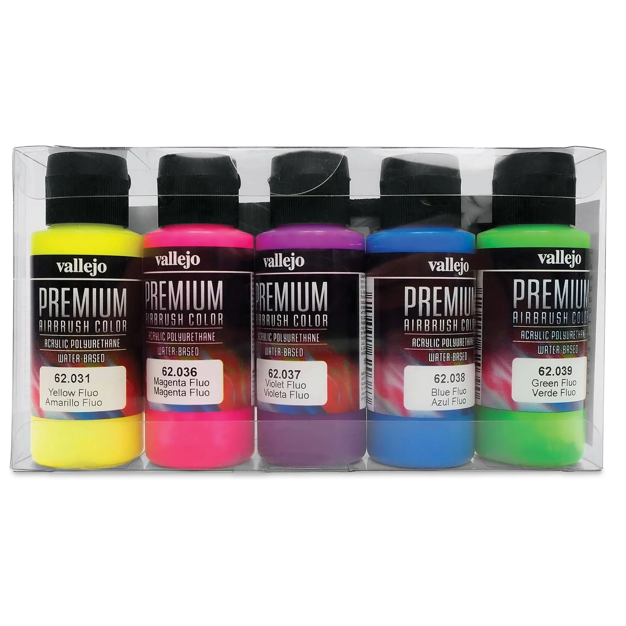 Vallejo Premium Color Fluorescent Paint Set