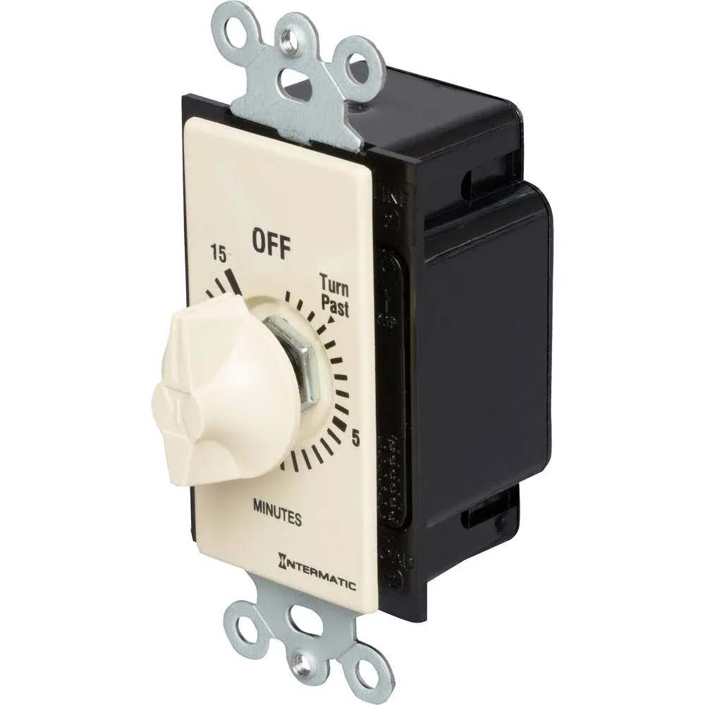 Intermatic FD15MC 15-Minute Spring Loaded Wall Timer