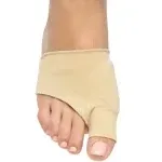 ZenToes Treat Bunions Reduce Toe & Foot Pain with Fabric Gel Sleeves Pair, Large