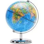 Exerz World Globe Dia 5.5-inch (14cm)- Mini Globe Political Map - Educational/Geographic