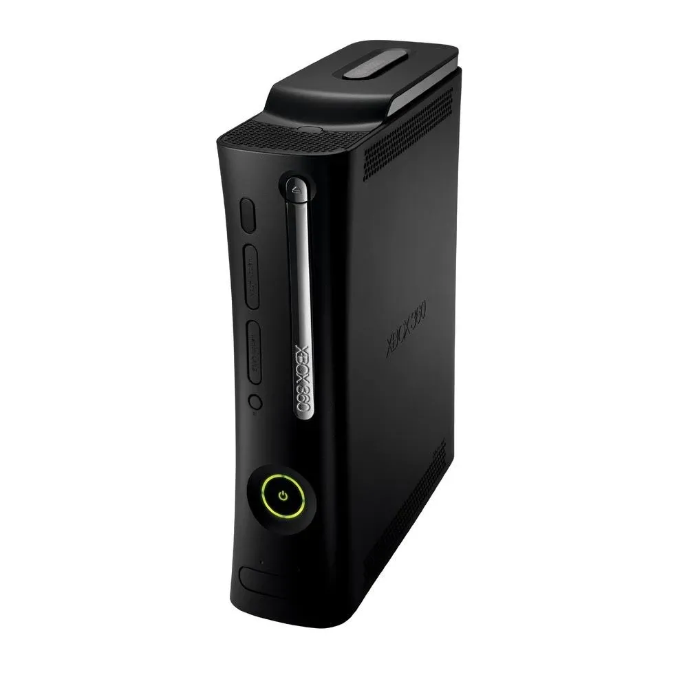 Microsoft Xbox 360 Elite 120GB Console - Black with controller