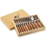 Okyo Japanese Chisel Set with Storage Box - 10 Piece