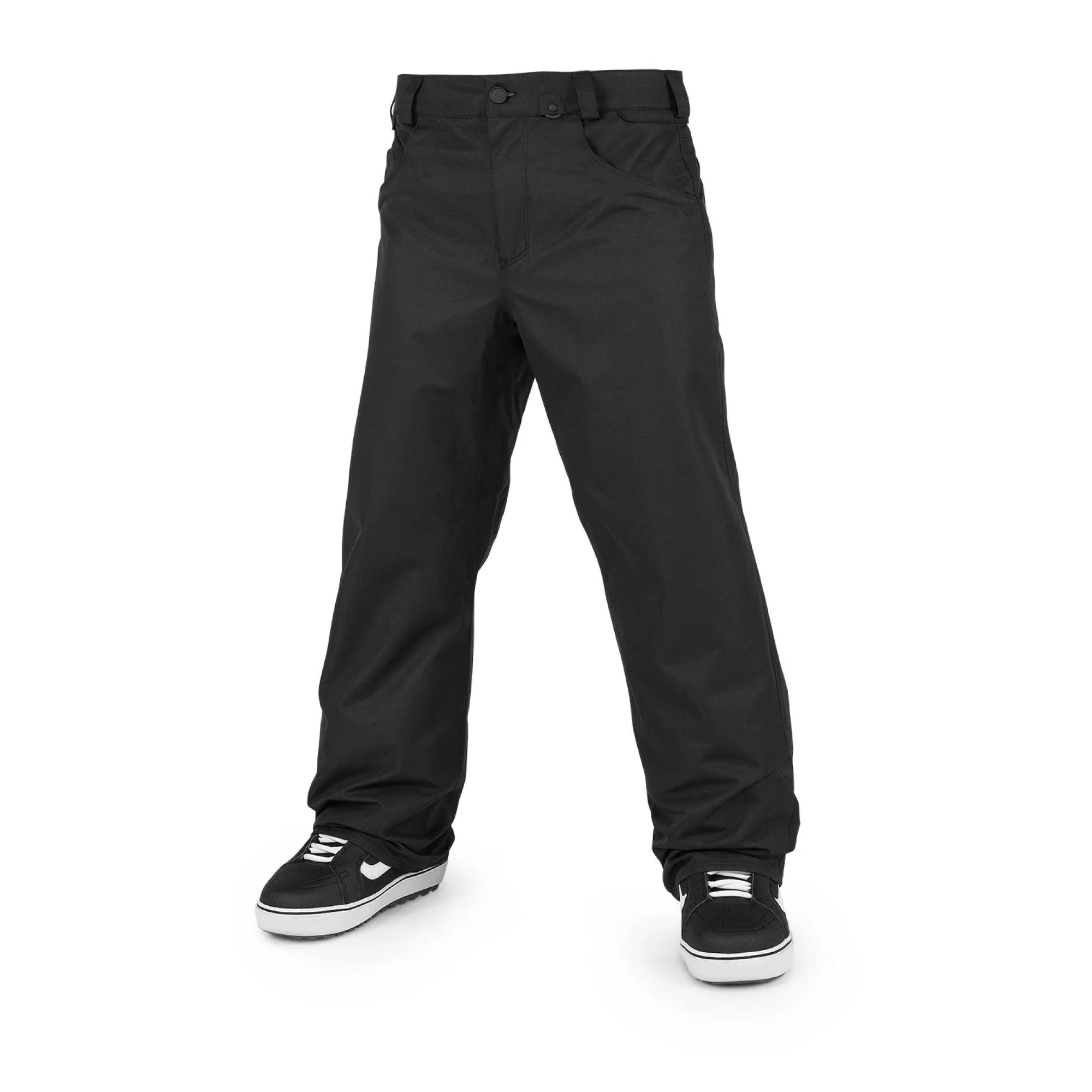 MENS 5-POCKET PANTS - BLACK