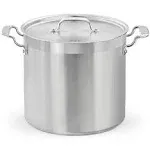 NutriChef 24 Quart Stainless Steel Cookware Pot