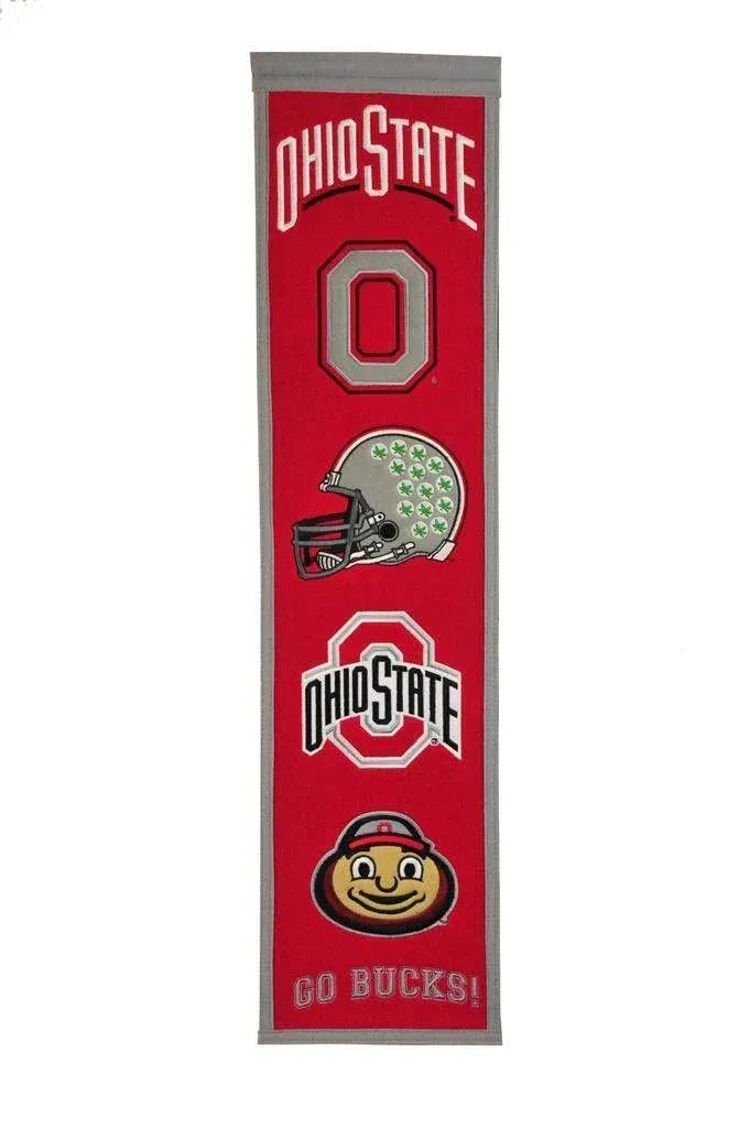 Winning Streak NCAA Heritage Banner, 32" x 8.5"