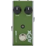 Fishman AFX AcoustiComp Mini Compressor Effects Pedal Green