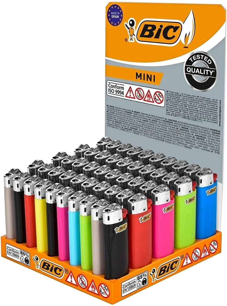 Lighter Tray Mini Bic 50 PC, Size: One Size