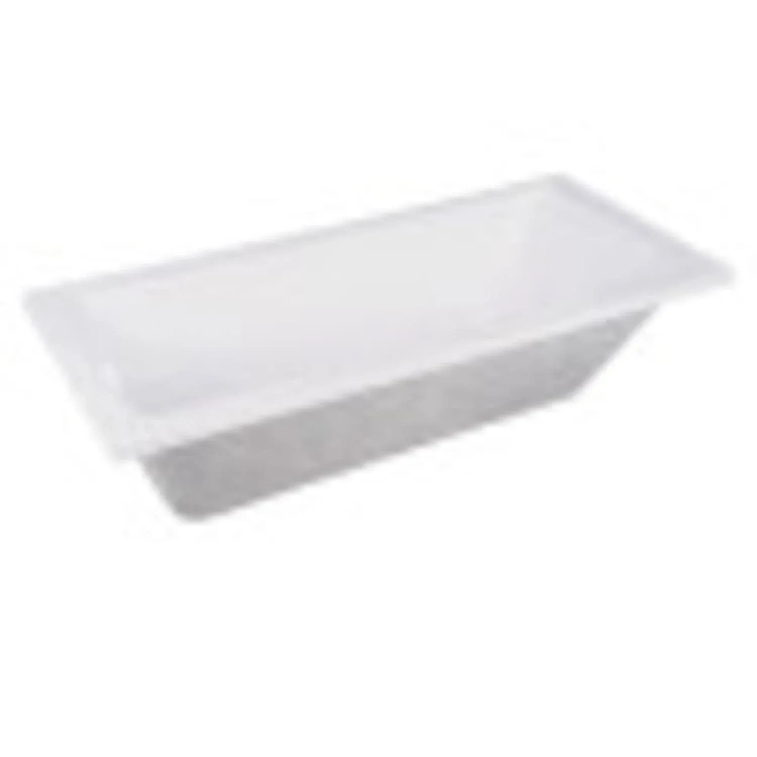 Aqua Eden 59-Inch Acrylic Drop In Tub with Reversible Drain, White