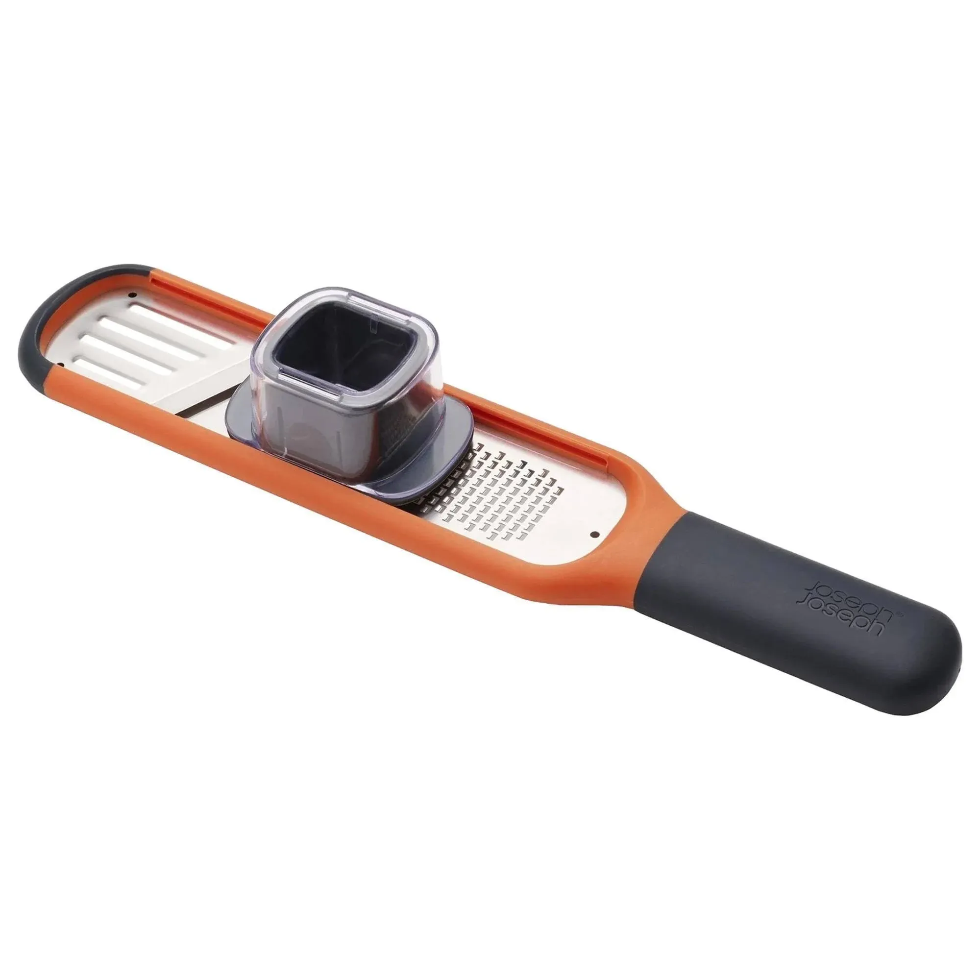 Joseph Joseph Handi-Grate 2-in-1 Mini Grater & Slicer - Orange