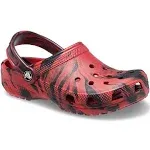 Crocs Kids' Classic Marbled Clog, Red, C13