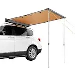 VEVOR Car Side Awning, Large 4.6'x6.6' Shade Coverage Vehicle Awning, PU3000mm U