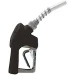 NEW Husky 10S Unleaded Fuel Gas Nozzle 3/4 Inlet Black W/ Flow Stop