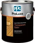 Proluxe Log & Siding Wood Finish, Transparent Natural, 1-Gallon