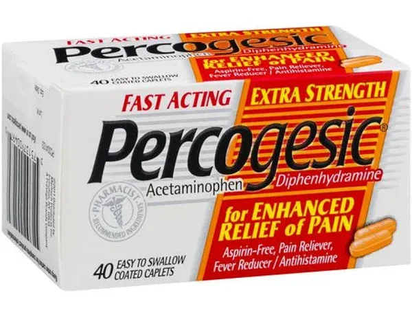 PERCOGESIC CAPS X-STRENGTH 40