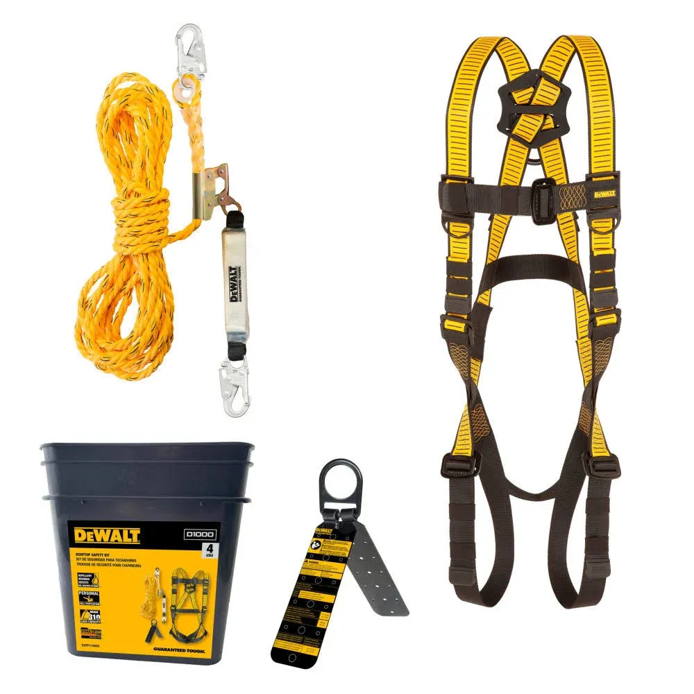 DEWALT Fall Protection Rooftop Safety Kit