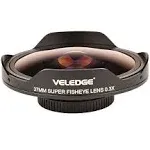 37MM 0.3X Fisheye Ultra Wide Angle Camcorder Video Studio Lens with Adapter