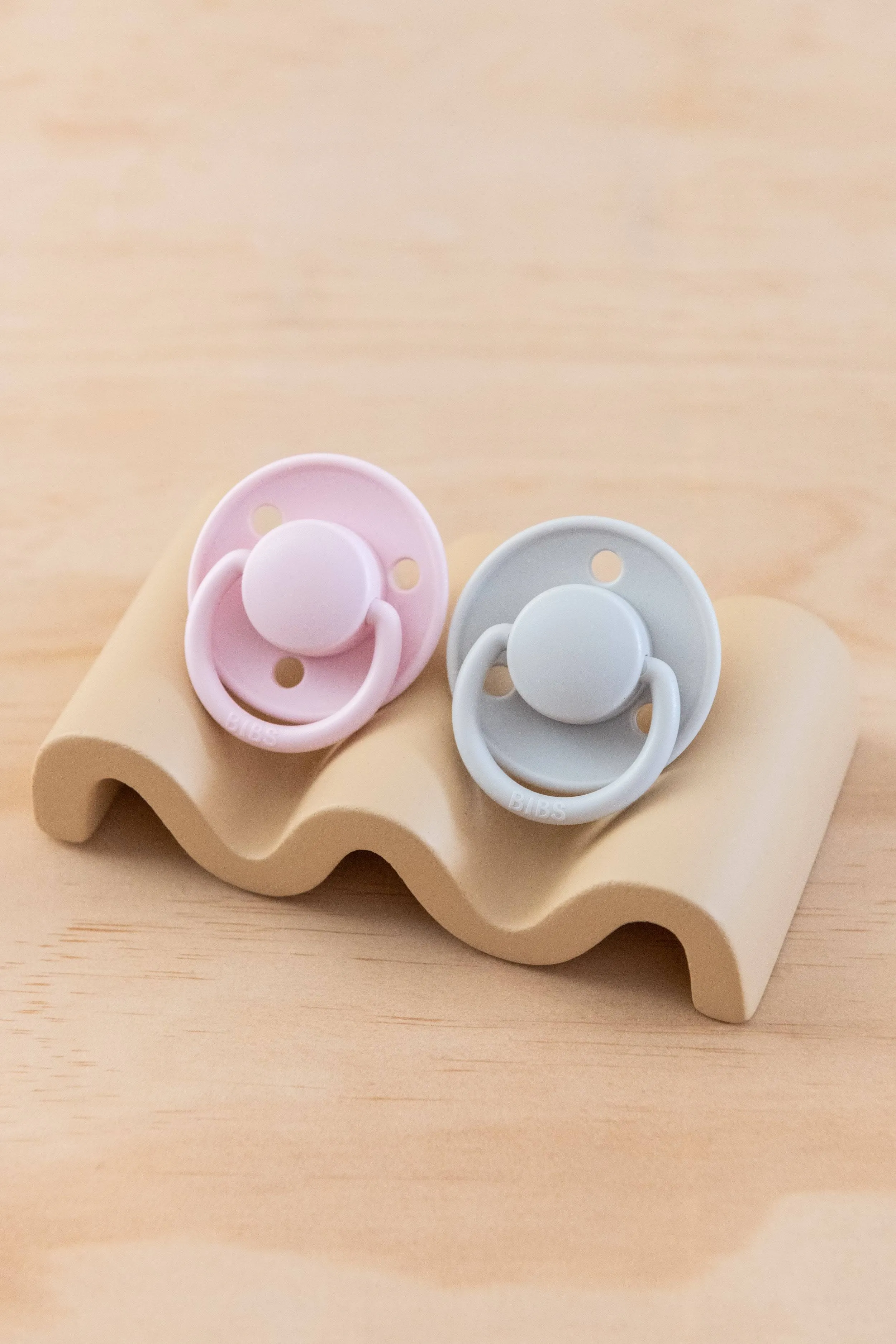 BIBS De Lux 2 Pack Silicone Pacifiers