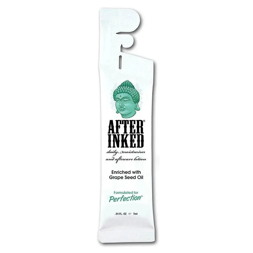 After Inked Tattoo Moisturizer & Aftercare Lotion 7ml Pillow Pack