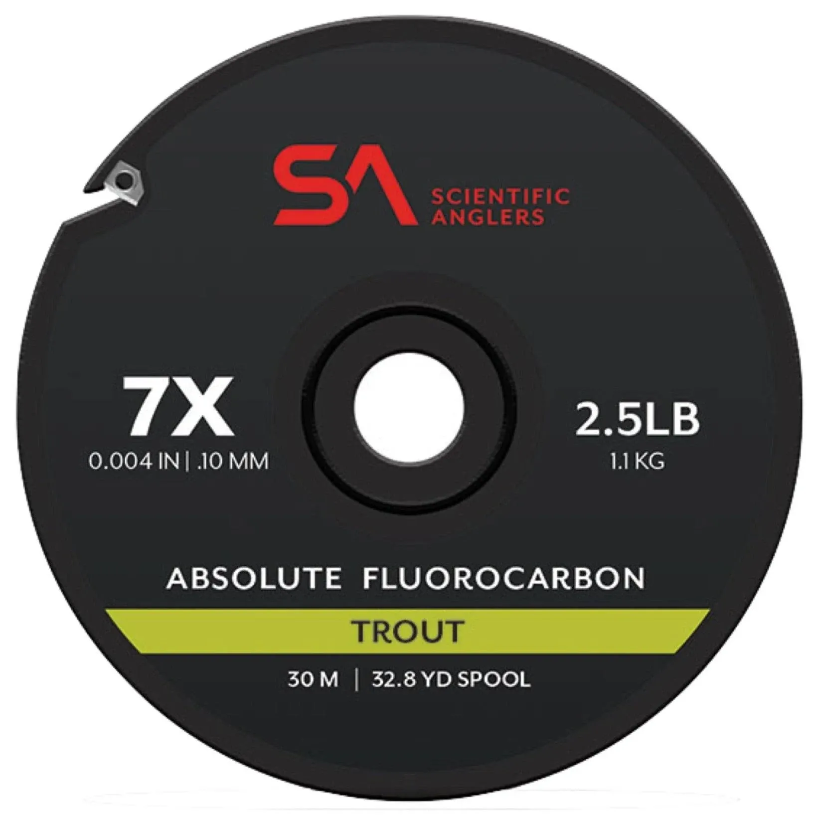 Scientific Anglers Absolute Fluorocarbon Trout Tippet1X