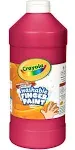 Crayola Fingerpaint, Red, 32 Ounces, Washable Kids Paint, Ages 3+, Red