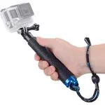 Vicdozia Extension Selfie Stick, Portable Hand Grip Waterproof Handheld Monopod Adjustable Pole Compatible with GoPro Hero(2018)