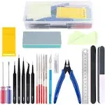 21PCS Basic Modeler Tool Set Hobby Model Car Building Fix Kit Handmade Craft DIY