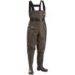  Fishing Waders for Men with Boots Womens Chest Waders Waterproof M05/W07 Brown