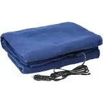 Stalwart 12 Volt Plaid Electric Blanket for Automobile