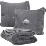 BlueHills Premium Soft Travel Blanket Pillow