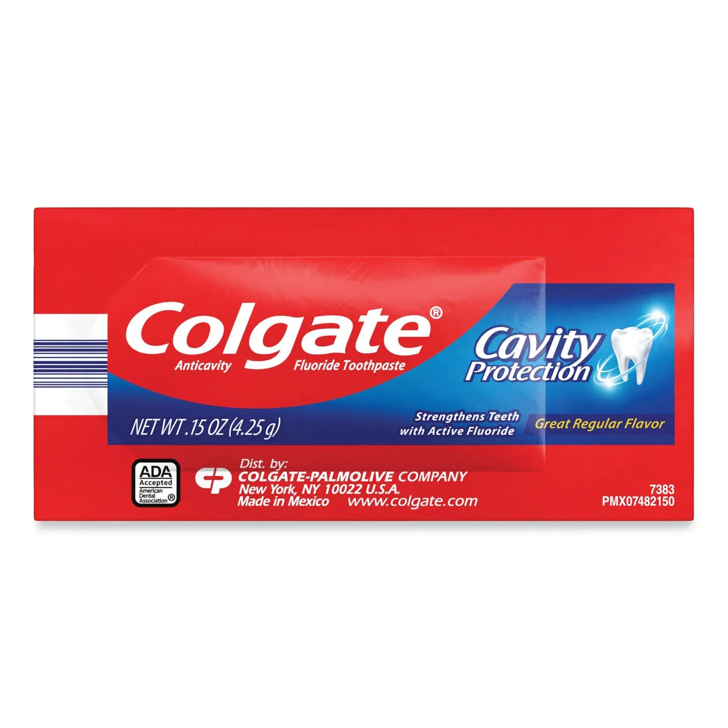 Colgate Cavity Protection Toothpaste Regular Flavor 0.15 oz Tube 1000/Carton